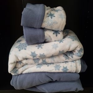 Sunbeam Full Fleece Sheet Set